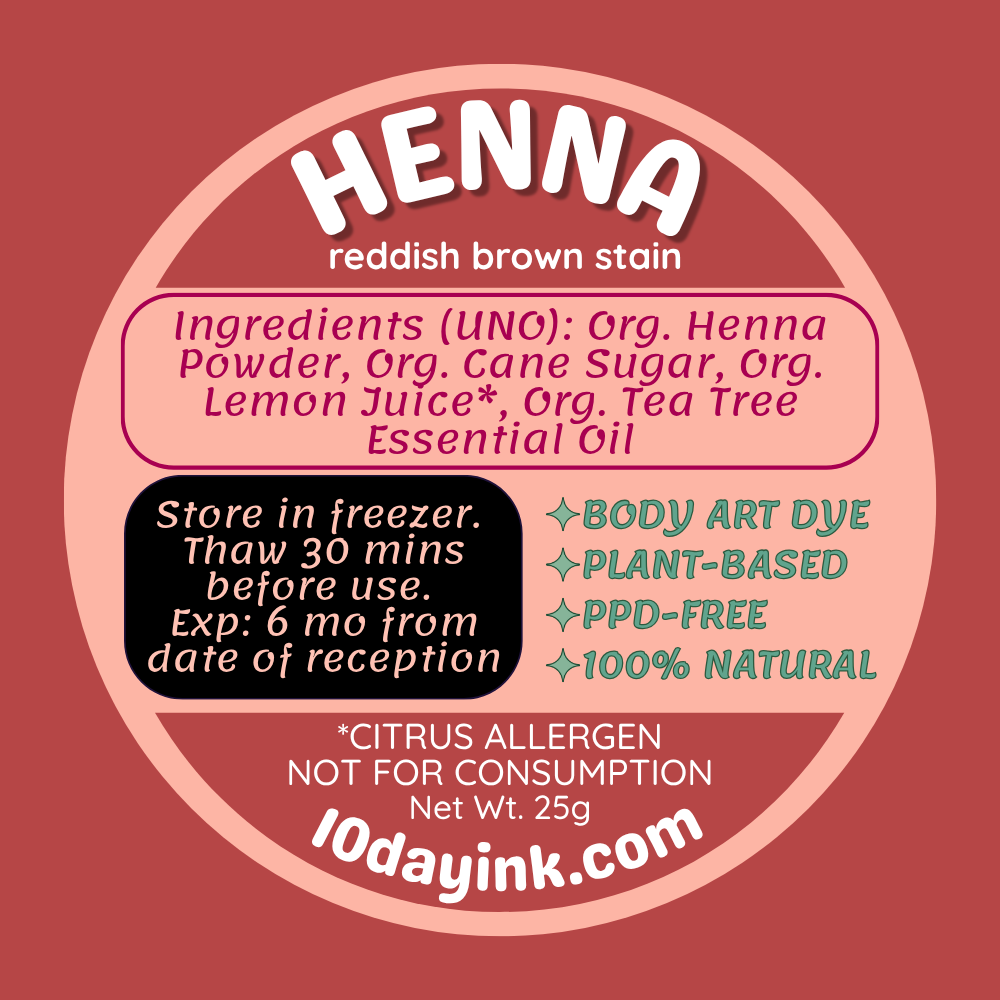 Henna - 25g Cone