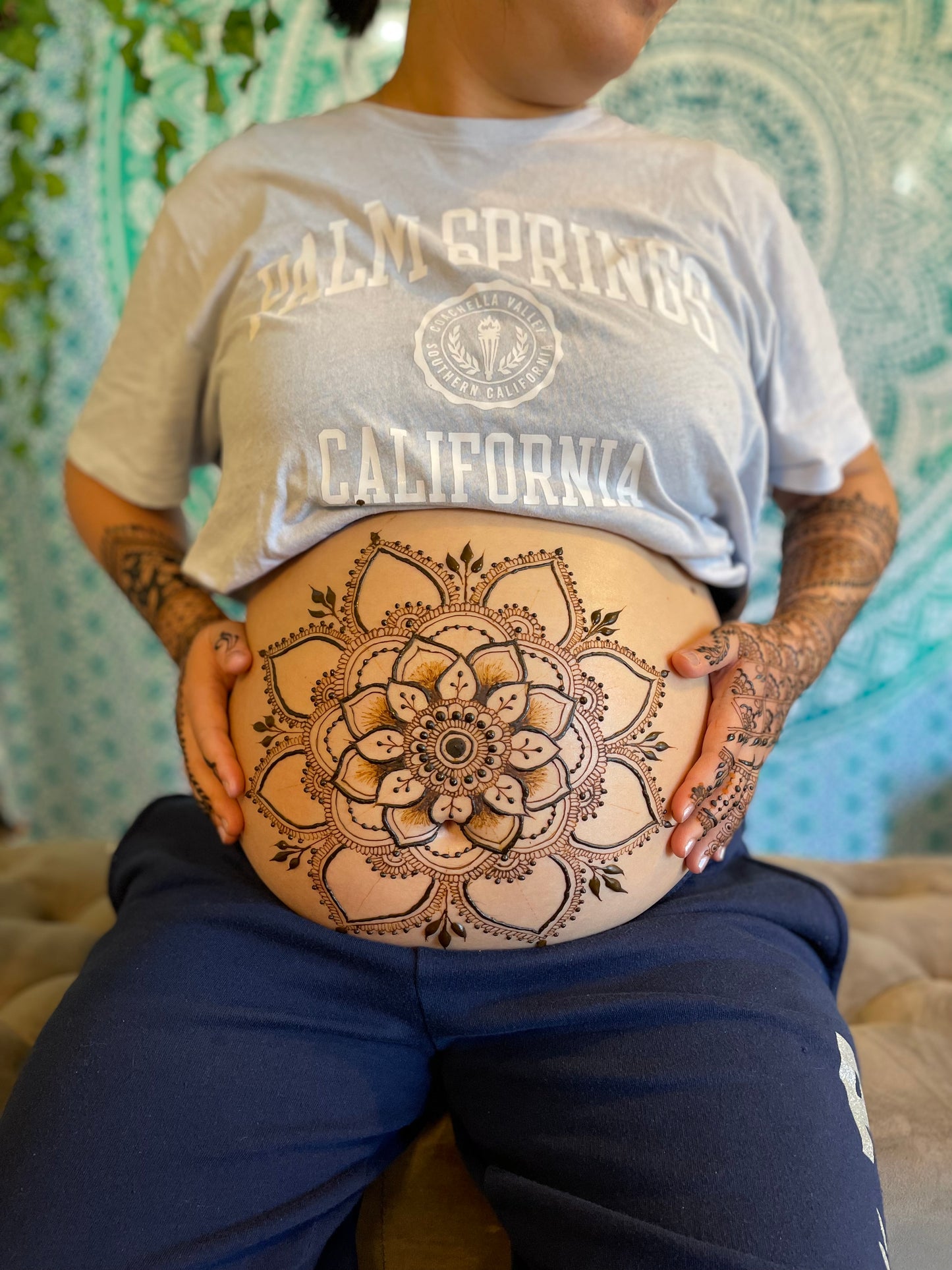 Personal Henna at my Studio