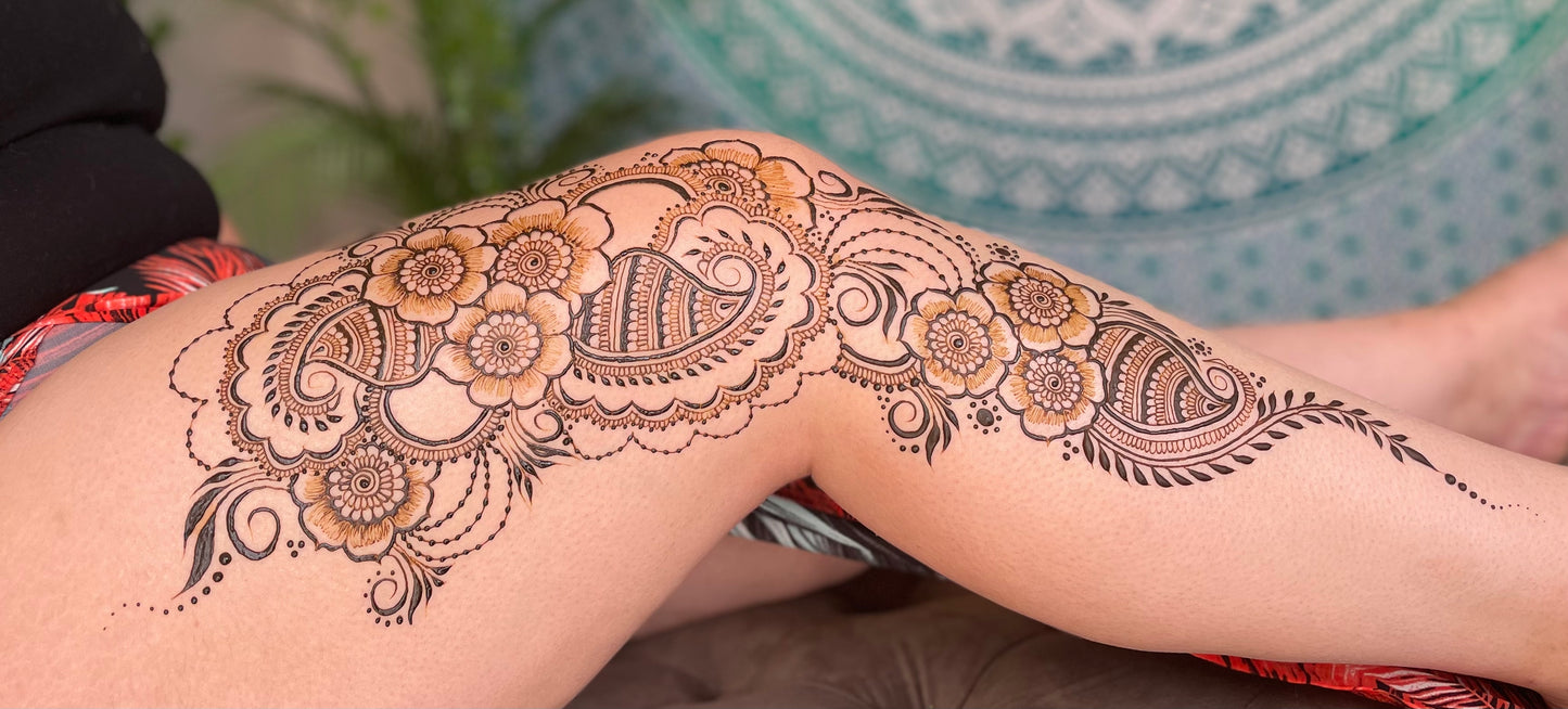 Personal Henna at my Studio