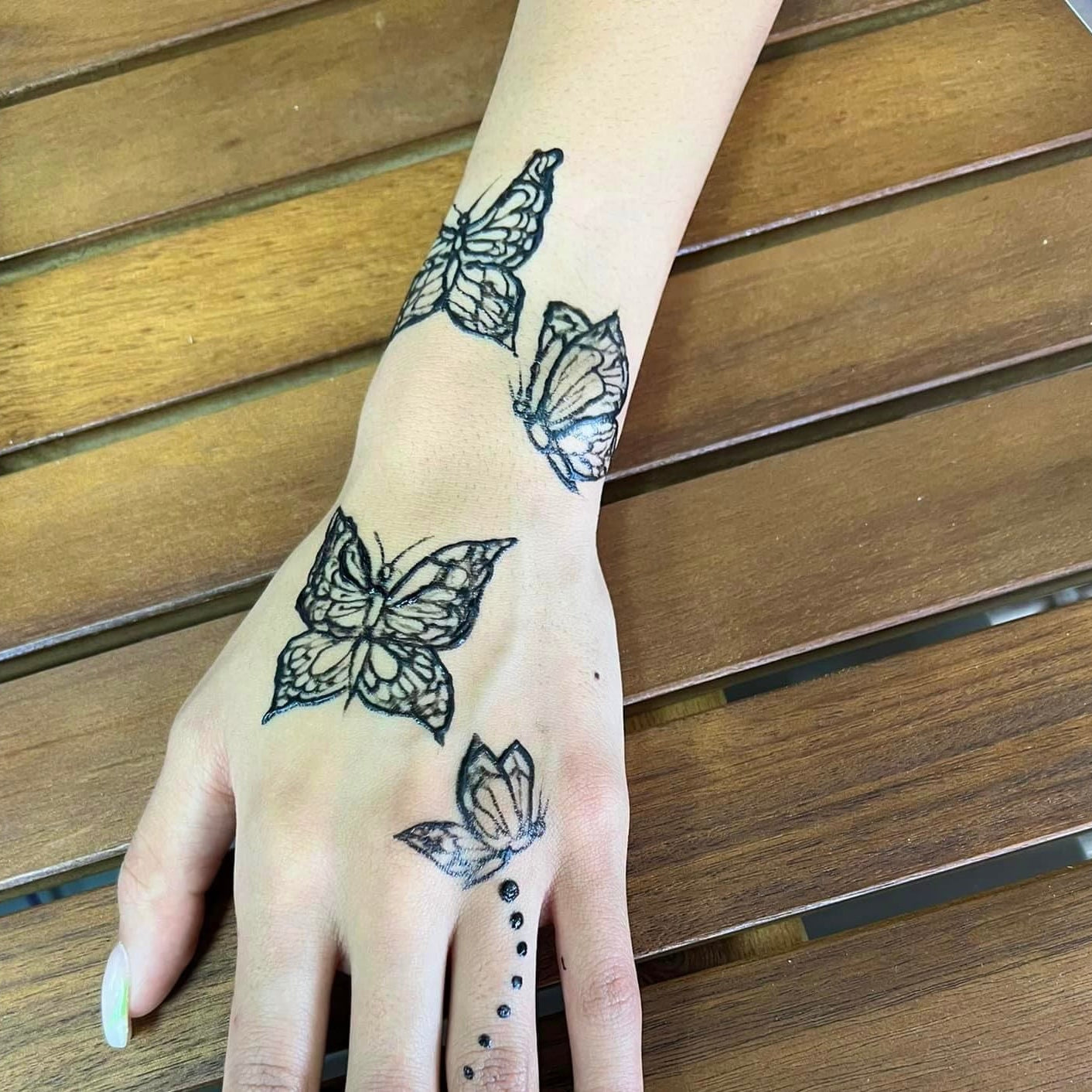 Personal Henna at my Studio
