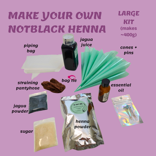 DIY NotBlack Henna Kit - Large