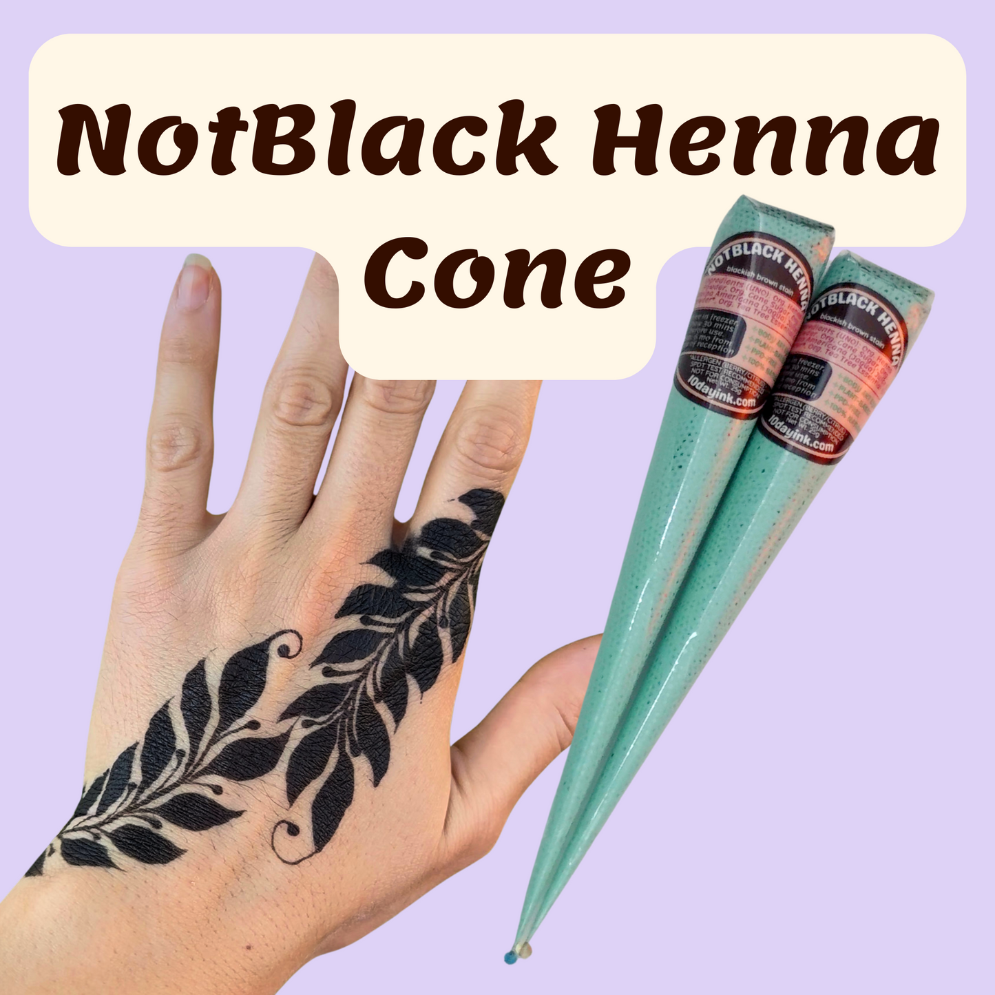 Notblack Henna - 25g Cone